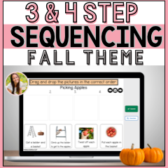 Drag-and-drop sequencing practice that builds independence skills.