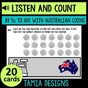 6-8 Listen & Count - Boom Cards