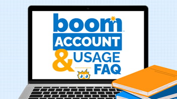 Blog image for the boom guide on back to school faq's