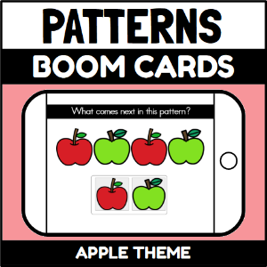 Apple-Themed AB Patterning Cards
