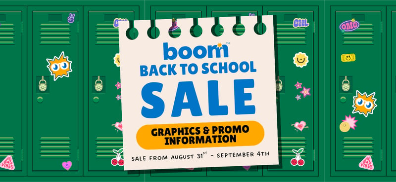 Back to School Sale - BTS Themed