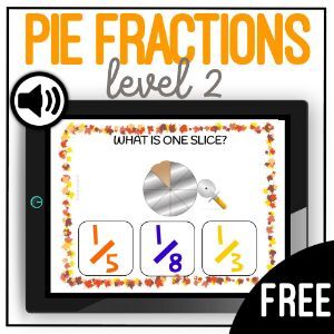 Pie Fractions: Level 2