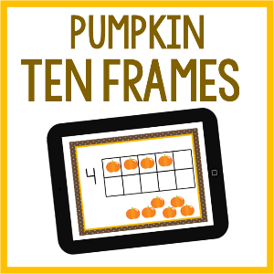 Pumpkin Ten Frames by Jennifer K Oglesby