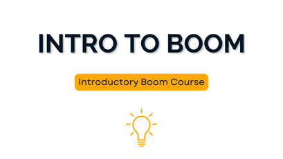 Intro to Boom  - Cover Image 5