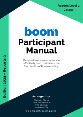 Reports 2 Boom Training Course