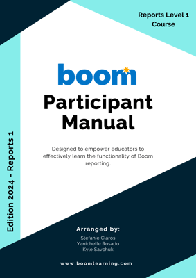 Reports Level 1 Boom Training Course
