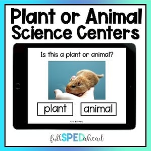 Plant or Animal - Boom Cards