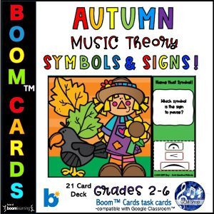 Music theory practice paired with an engaging seasonal motif.