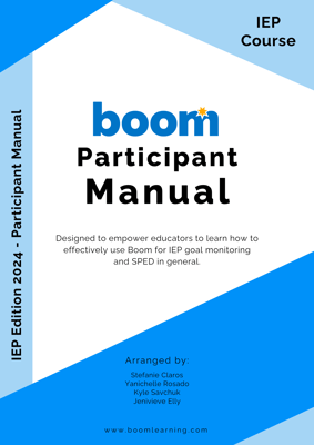 IEP Course Cover