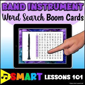 Band Instrument - Boom Cards