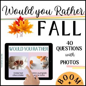 Boom Cards - Would You Rather
