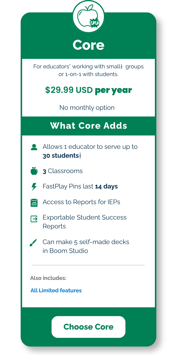 Core plan