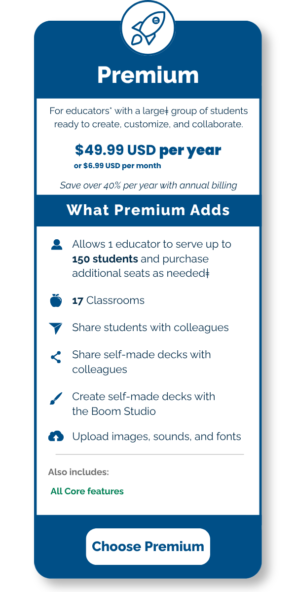 Premium plan