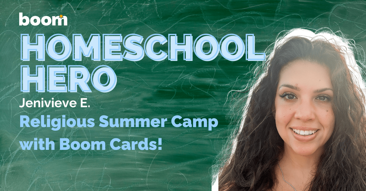 Religious Summer Camp With Boom Cards!