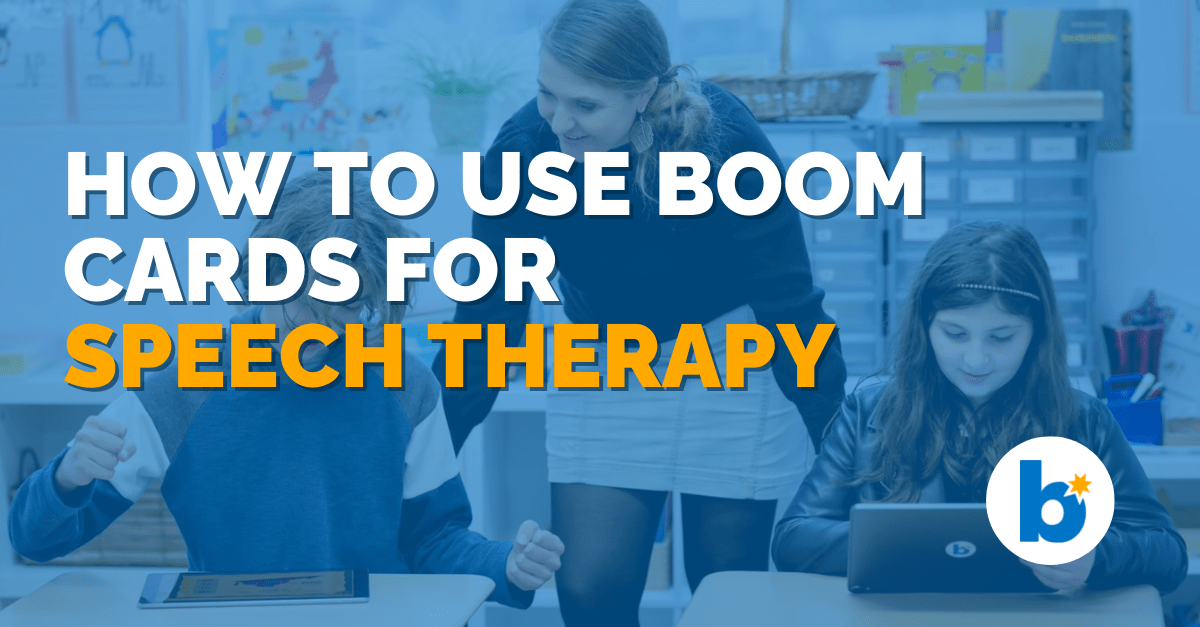 How to Use Boom Cards for Speech Therapy